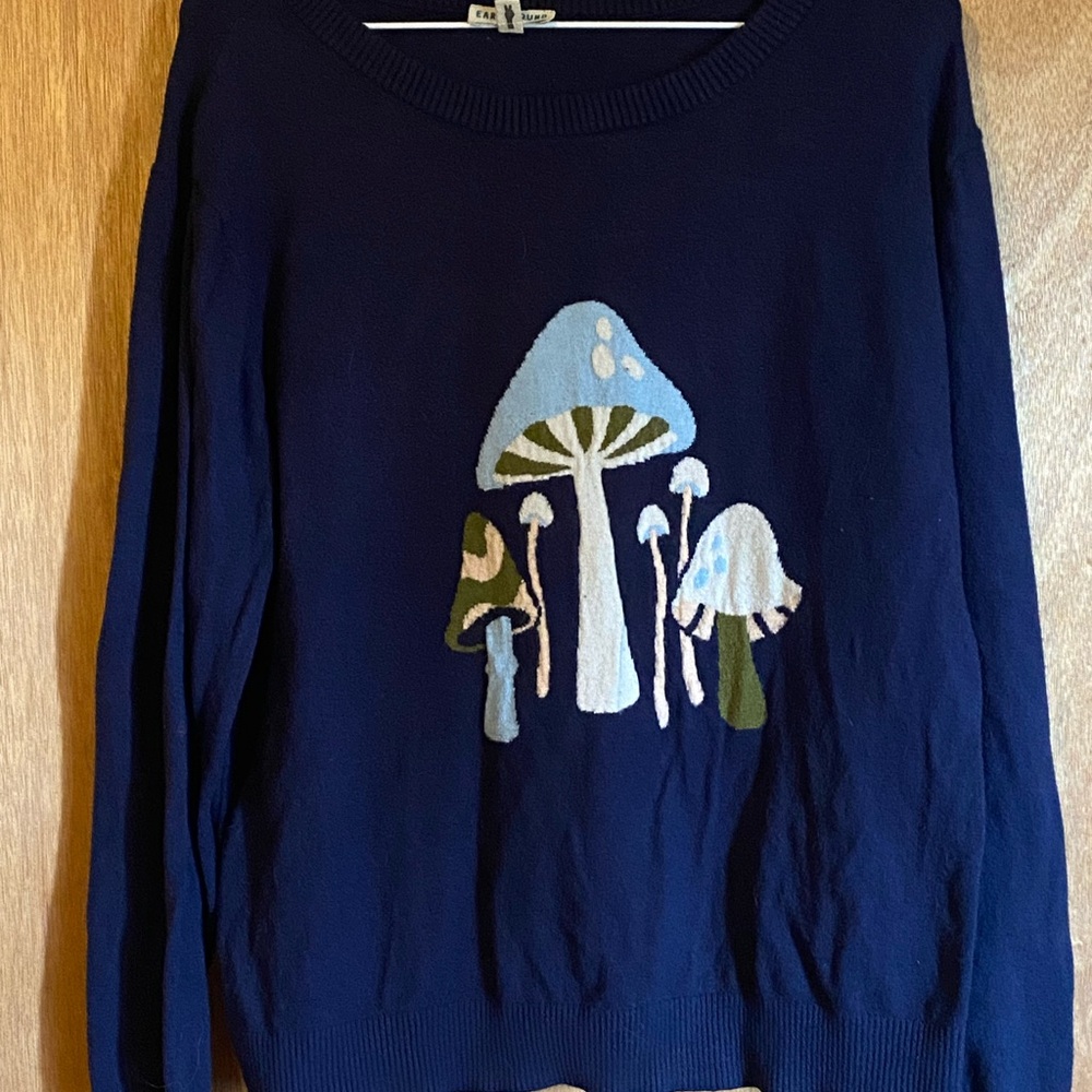 Earthbound Trading Co Mushroom Sweater